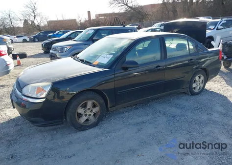 2005 Chevrolet Malibu Ls from USA, damaged, VIN 1G1ZT54815F240926